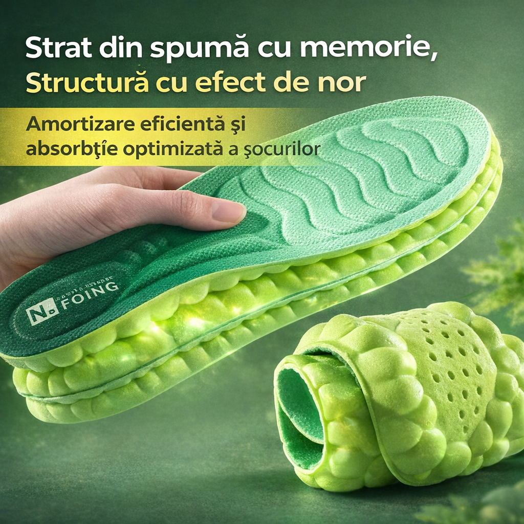 Orto Comfort Branț cu Efect de Masaj și Susținere Plantară