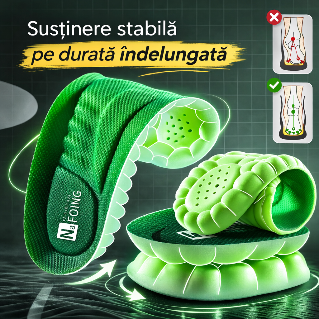 Orto Comfort Branț cu Efect de Masaj și Susținere Plantară