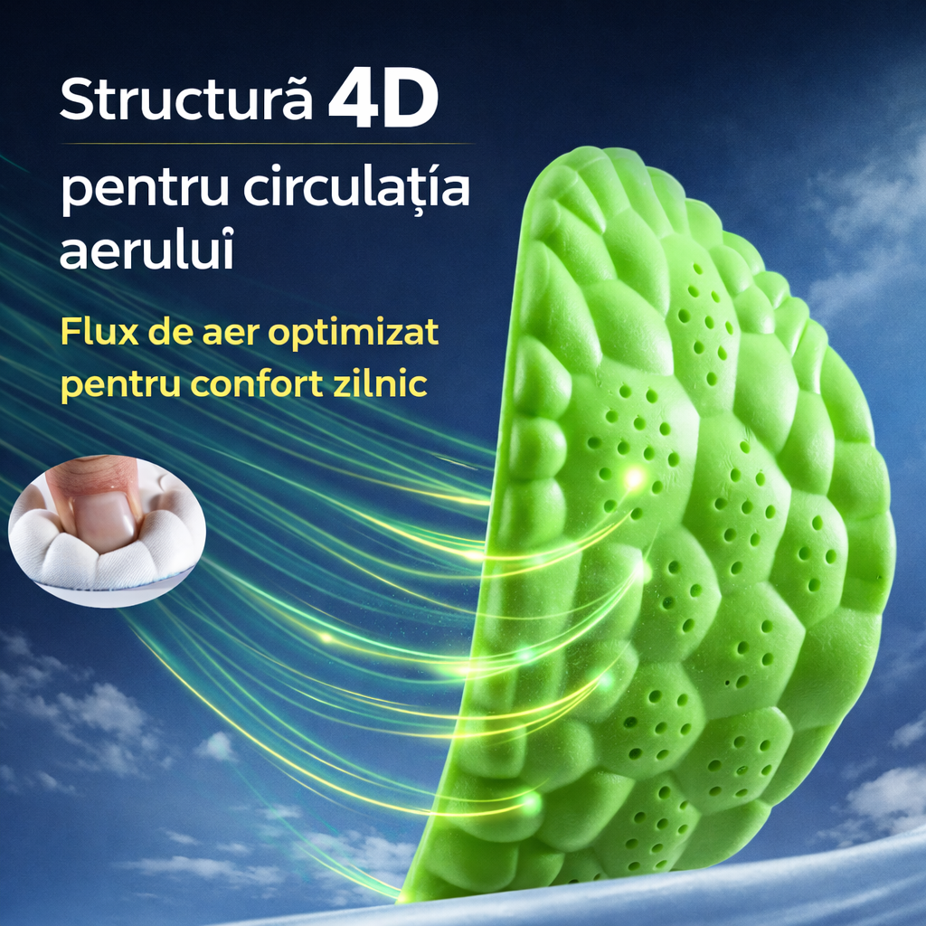 Orto Comfort Branț cu Efect de Masaj și Susținere Plantară